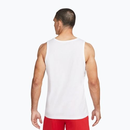 Maglietta da allenamento da uomo Nike Dri-Fit TT white/black