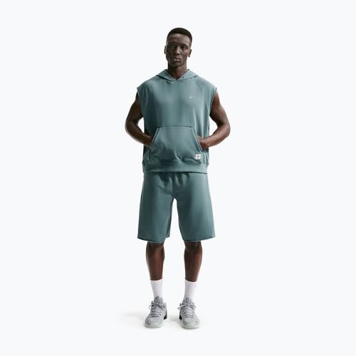 Felpa da allenamento da uomo Nike Athletic Club Dri-Fit Sleeveless Hoodie mineral slate/mineral slate