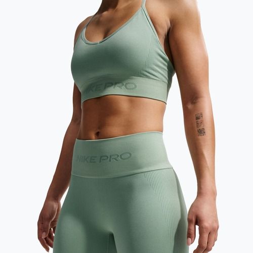 Pantaloncini da donna Nike Pro Seamless High-Waisted Biker 5" steam