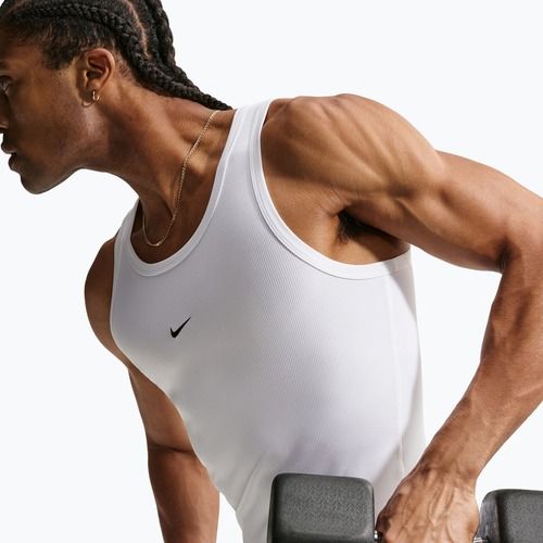 Maglietta da allenamento da uomo Nike N.A.C. TT white/black