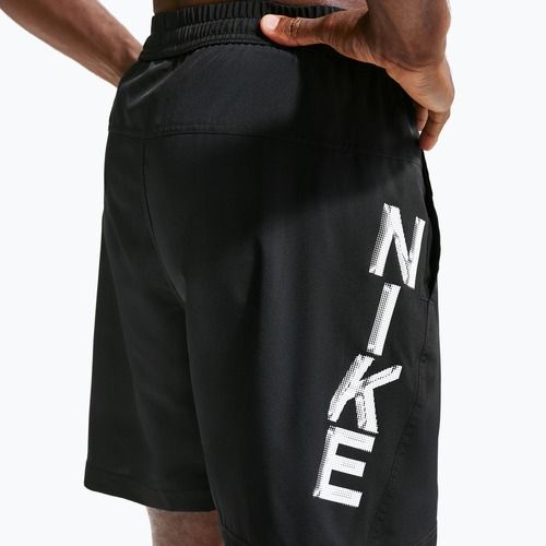 Pantaloncini da allenamento da uomo Nike Form Dri-Fit Versatile 7" black/white