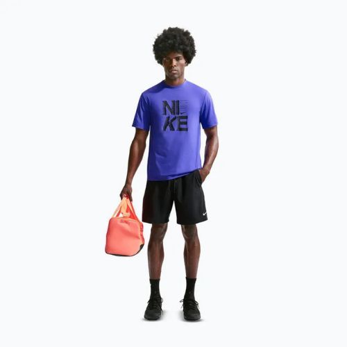 Pantaloncini da allenamento da uomo Nike Form Dri-Fit Versatile 7" black/white