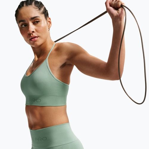 Reggiseno sportivo Nike Pro Seamless Light Support steam