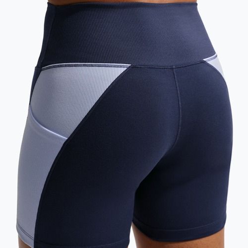 Pantaloncini da donna Nike One High Waisted Biker 5" midnight navy/hydrogen blue/white