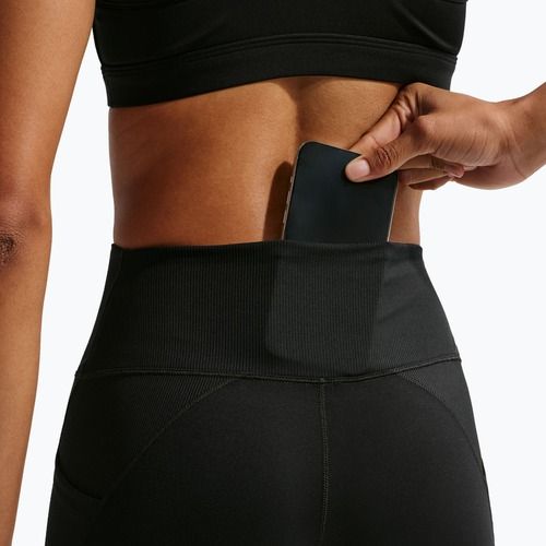Pantaloncini da donna Nike One High Waisted Biker 5" black/black/white