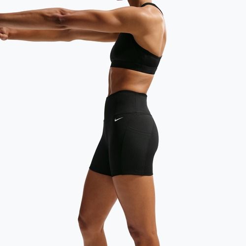 Pantaloncini da donna Nike One High Waisted Biker 5" black/black/white