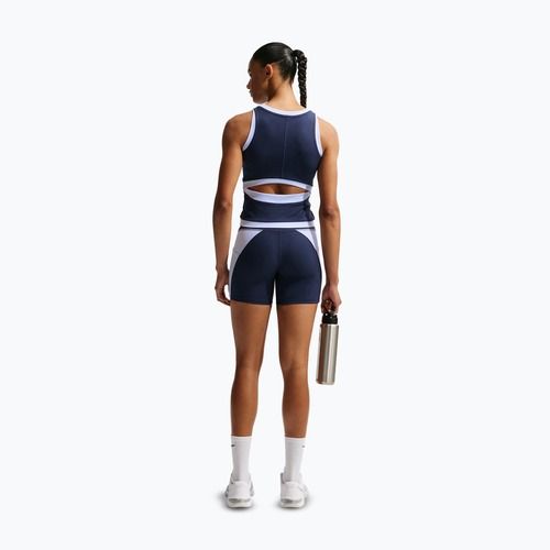 Maglietta da allenamento da donna Nike One Dri-Fit midnight navy/hydrogen blue/white