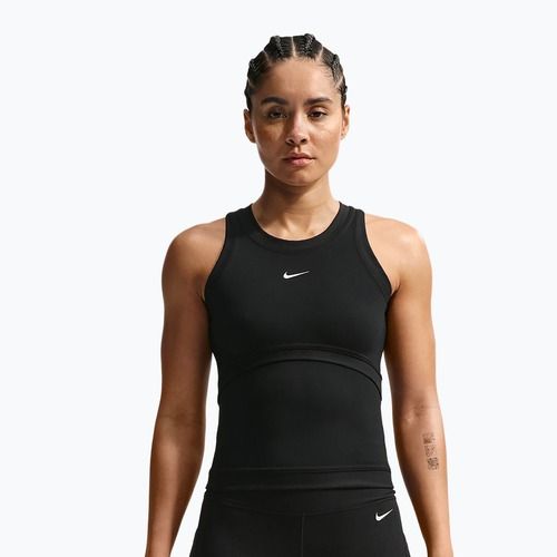 Maglietta da allenamento da donna Nike One Dri-Fit black/black/white