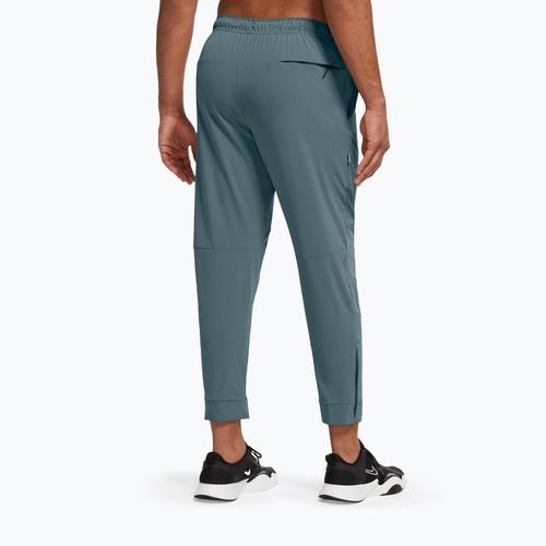 Pantaloni da uomo Nike Unlimited Dri-Fit Zippered Cuff mineral slate/black/mineral slate