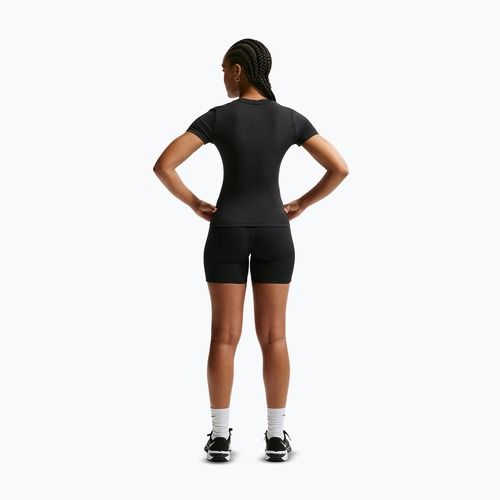 Maglietta da allenamento da donna Nike One Fitted black/white