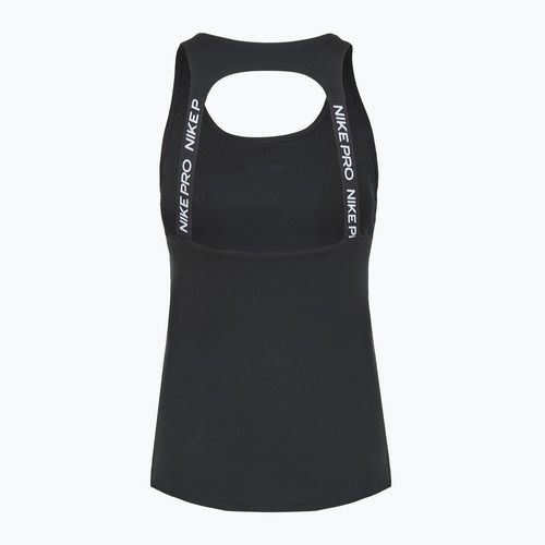 Maglietta da allenamento da donna Nike Pro Dri-Fit black/white