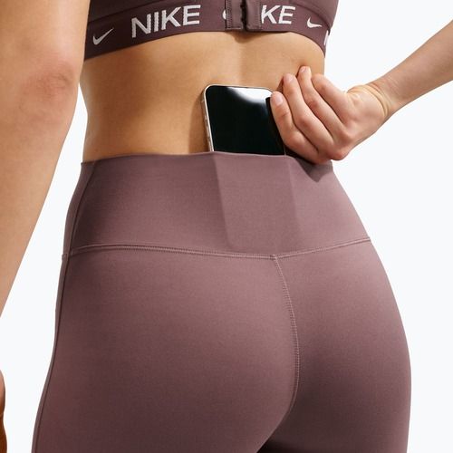 Leggings da donna Nike One High Waisted Flared tattoo/white