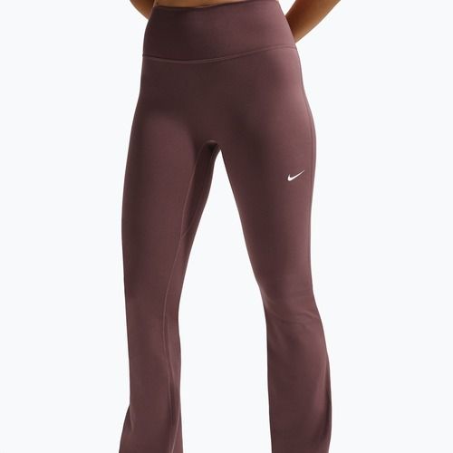 Leggings da donna Nike One High Waisted Flared tattoo/white