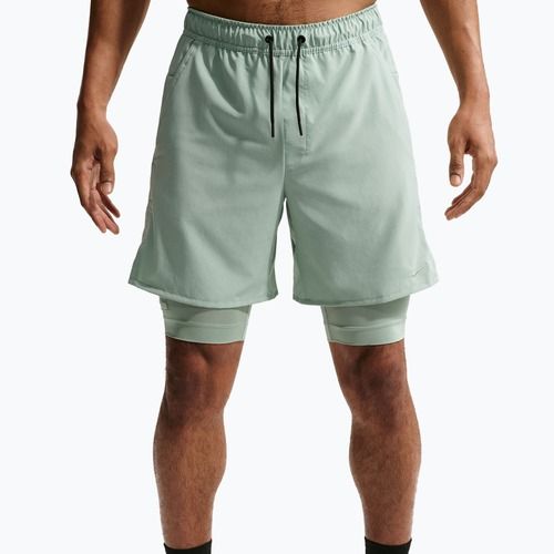 Pantaloncini da uomo Nike Unlimited 2in1 Dri-Fit 7" steam/steam/black/steam