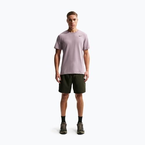 Maglietta da uomo Nike Dri-Fit light violet ore/black