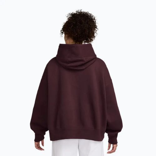 Felpa da donna Nike Sportswear Phoenix Fleece Oversized burgundy crush/sail