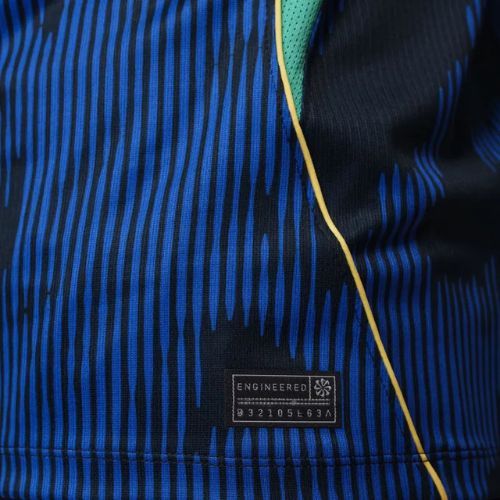 Maglietta da calcio da uomo Nike Brazil 2026 Stadium Away Soccer Replica