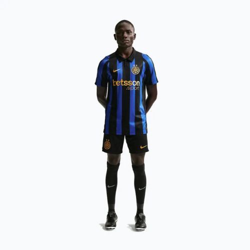 Pantaloncini da calcio da uomo Nike Inter Milan Dri-Fit Stadium Home black/university gold