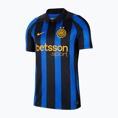 Maglietta da calcio da uomo Nike Inter Milan Dri-Fit Stadium Home lyon blue/black/university gold