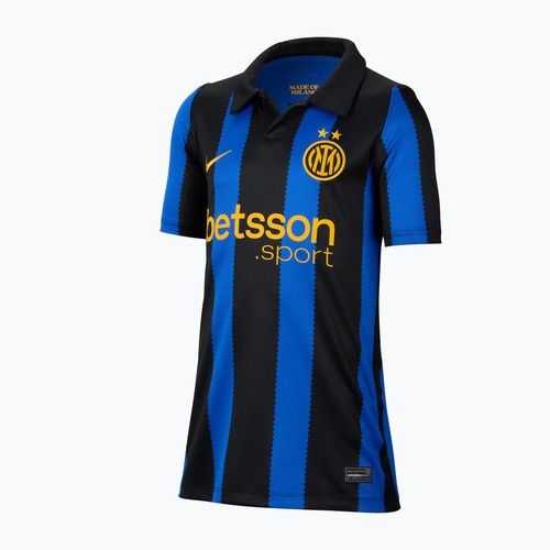 Maglietta da calcio per bambini Nike Inter Milan Dri-Fit Stadium Home lyon blue/black/university gold
