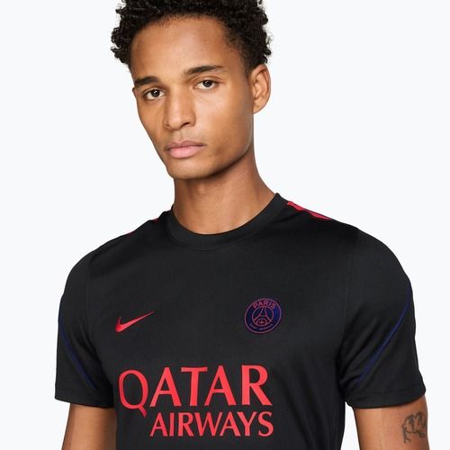 Maglietta da calcio da uomo Nike Paris Saint-Germain Strike Soccer Dri-Fit black/hyper royal/global red/global red