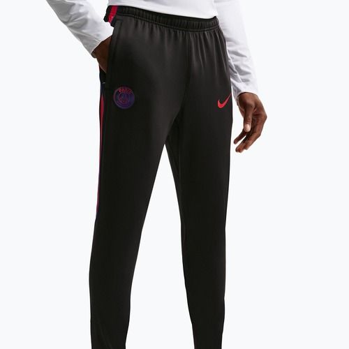 Pantaloncini da calcio da uomo Nike Paris Saint-Germain Strike Dri-Fit black/global red/global red