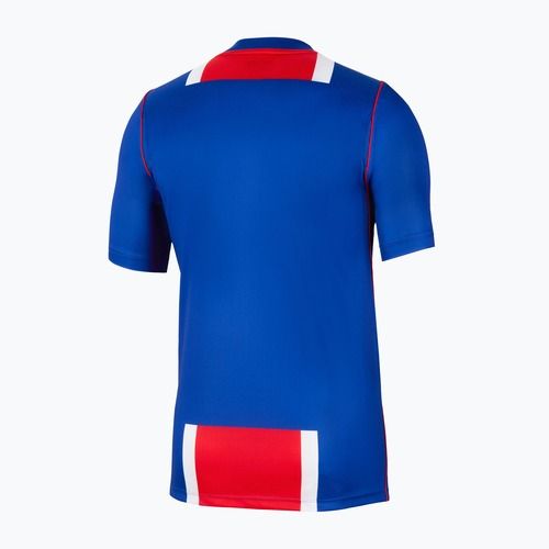 Maglietta da calcio da uomo Nike Paris Saint-Germain Dri-Fit Stadium Home old royal/white/university red/white