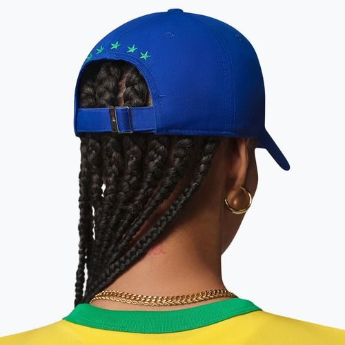 Cappellino con visiera  Jordan Club old royal/varsity maize