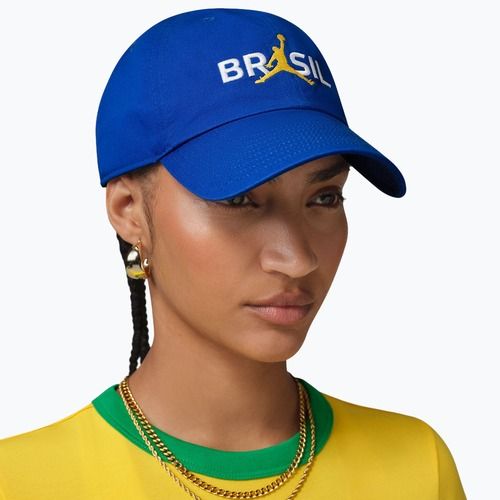 Cappellino con visiera  Jordan Club old royal/varsity maize
