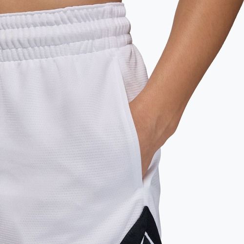 Pantaloncini da basket da donna Nike Jordan Sport Diamond 4" white/black/black/white