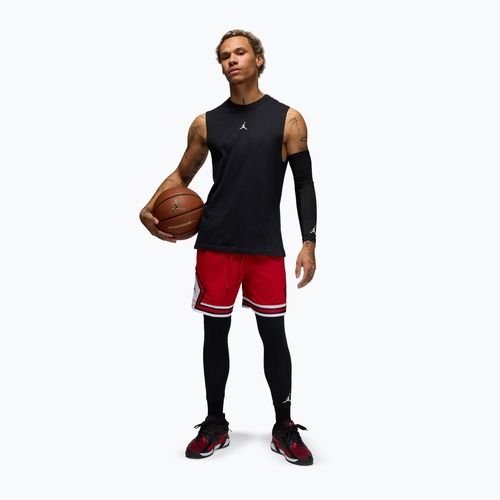 Pantaloncini da basket da uomo  Jordan Mesh Diamond 4" gym red/white/black