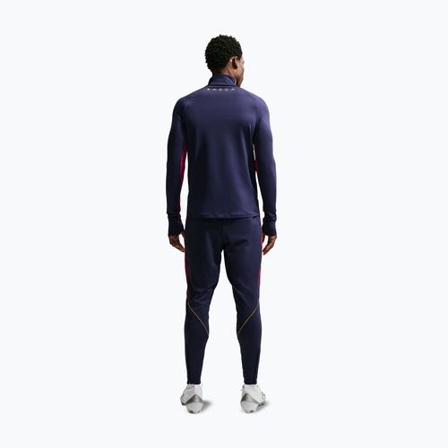 Felpa da calcio da uomo Nike FC Barcelona Strike Soccer Drill Top blackened blue/mineral yellow