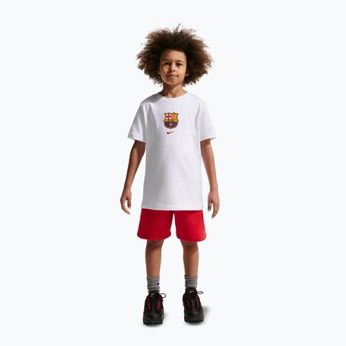 Maglietta per bambini Nike FC Barcelona Soccer white
