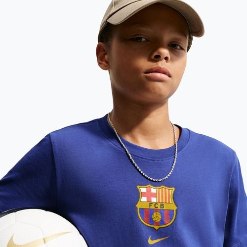Maglietta per bambini Nike FC Barcelona Soccer deep royal blue