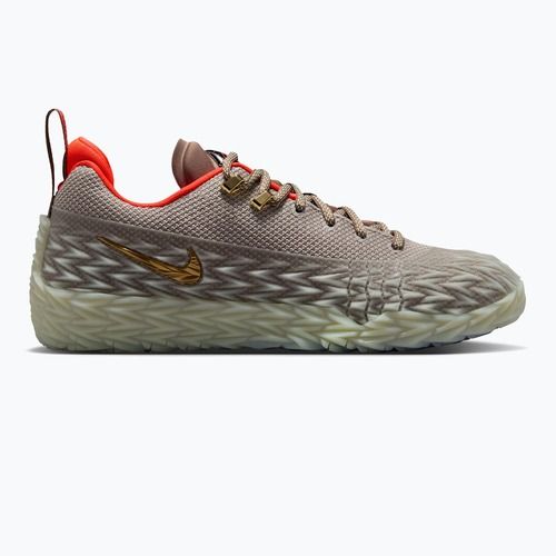 Scarpe da basket da uomo Nike S.T. Flare 2 college grey/volt tint/metallic gold