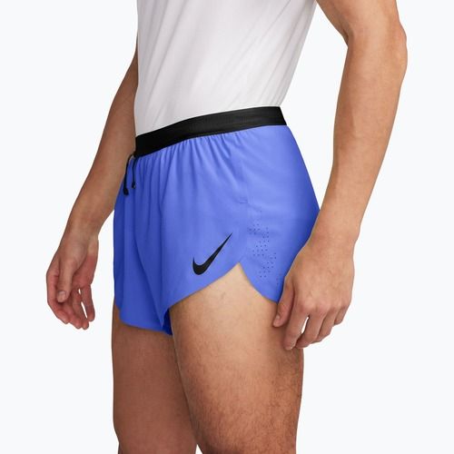 Pantaloncini da corsa da uomo Nike AeroSwift Dri-Fit ADV sapphire/black