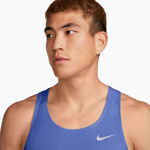 Maglietta da corsa da uomo Nike Fast Dri-Fit sapphireer