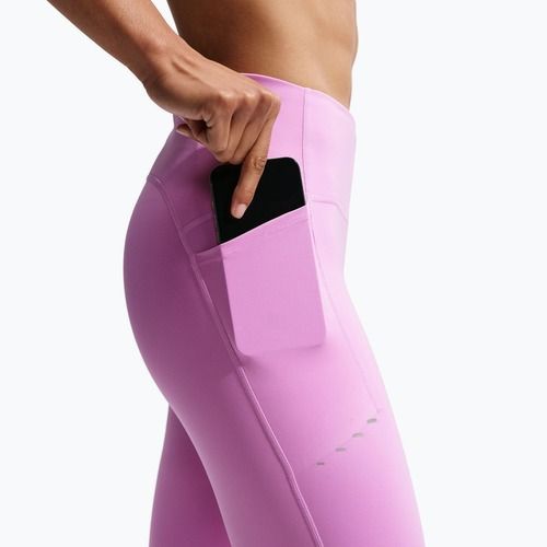 Leggings da corsa da donna Nike Swift 7/8 light magenta