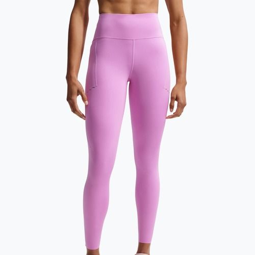 Leggings da corsa da donna Nike Swift 7/8 light magenta