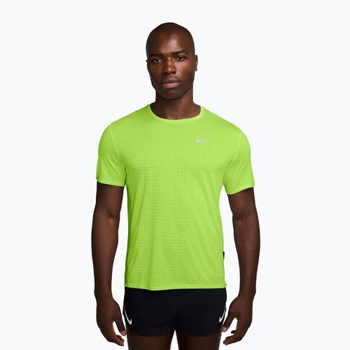 Maglietta da corsa da uomo Nike Miler Breathe volt ice