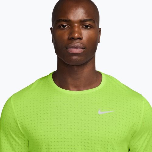 Maglietta da corsa da uomo Nike Miler Breathe volt ice