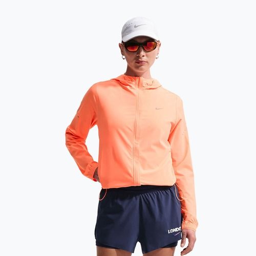 Giacca da running da donna Nike Swift Repel Packable orange pulse