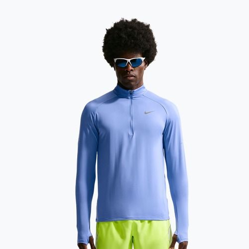 Felpa da running da uomo Nike Stride 1/4 Zip Dri-Fit royal pulse