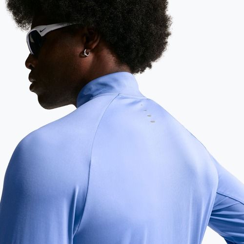 Felpa da running da uomo Nike Stride 1/4 Zip Dri-Fit royal pulse