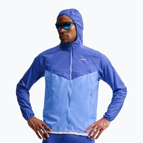 Giacca da corsa da uomo Nike Stride Repel UV lapis/royal pulse
