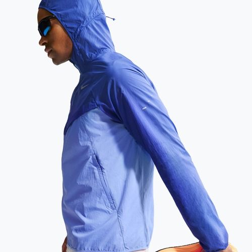 Giacca da corsa da uomo Nike Stride Repel UV lapis/royal pulse