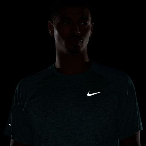 Maglietta da corsa da uomo Nike Stride ADV mineral slate