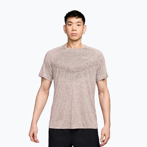 Maglietta da corsa da uomo Nike Stride ADV silt red