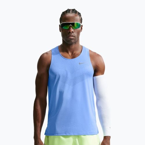 Maglietta da corsa da uomo Nike Stride Dri-Fit ADV royal pulse