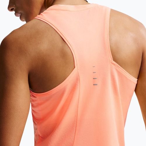 Maglietta da corsa da donna Nike Swift Breathe Dri-Fit orange pulse/photon dust